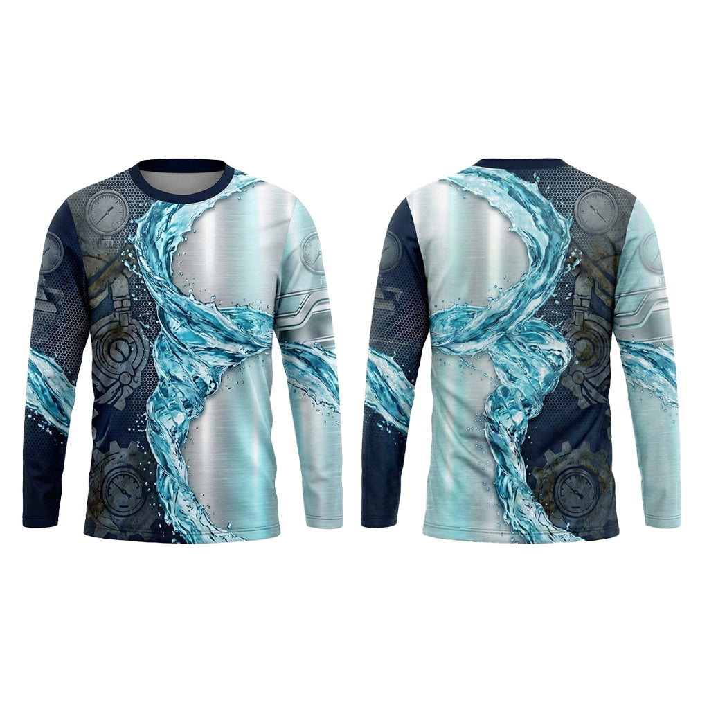 Custom Foam Burst Pro Pressure Washing Shirt