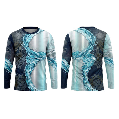 Custom Foam Burst Pro Pressure Washing Shirt