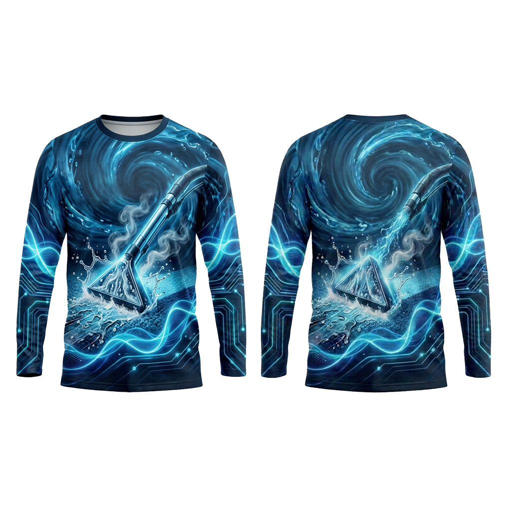 Custom House Wash Performance Pressure Washing Shirt