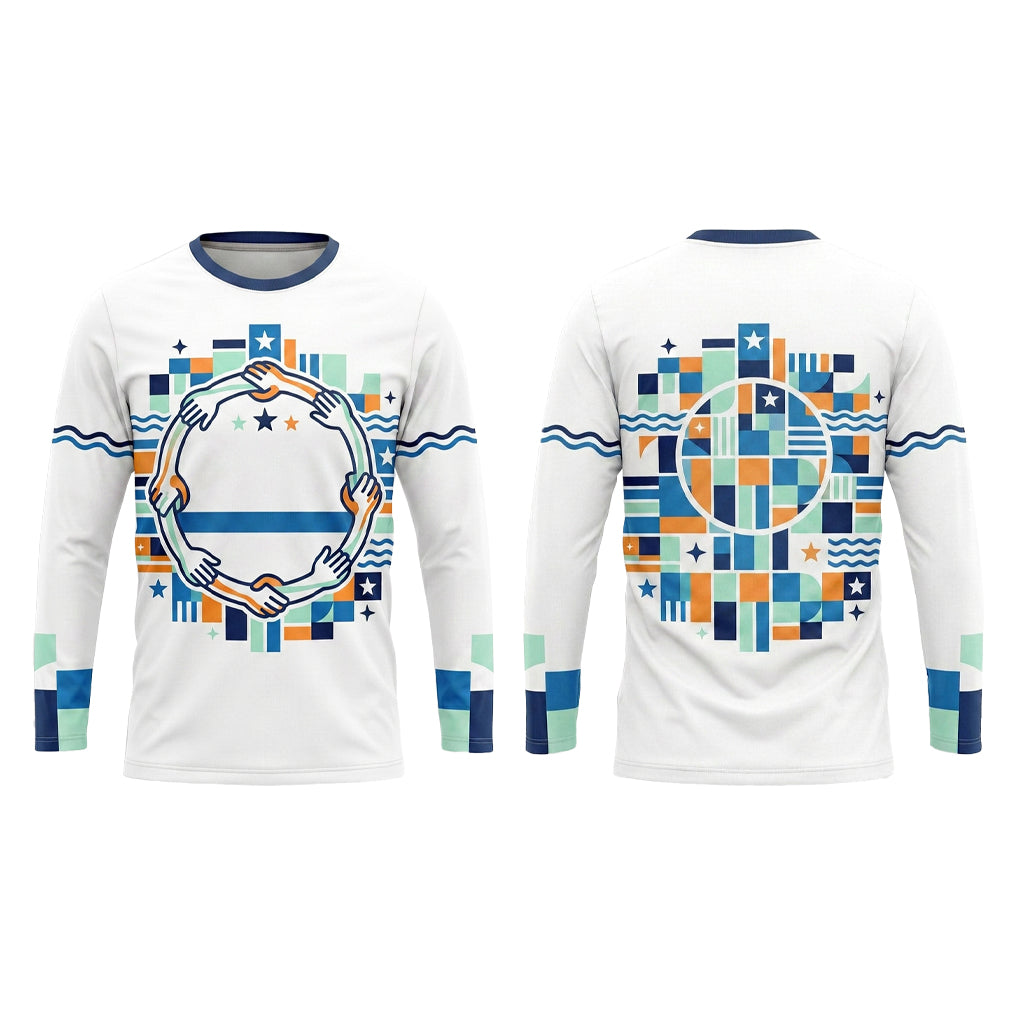 Custom Youth Program Wave School Camp Uniform Shirt