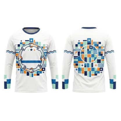 Custom Youth Program Wave School Camp Uniform Shirt