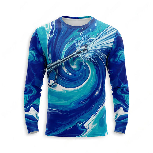 Custom Bleach-Resistant Pressure Washing Uniform Shirt 125