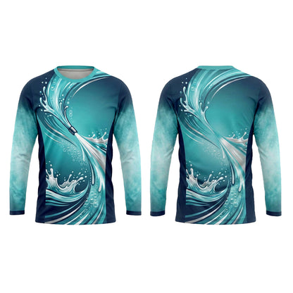 Custom Driveway Stripe Performance Pressure Washing Shirt