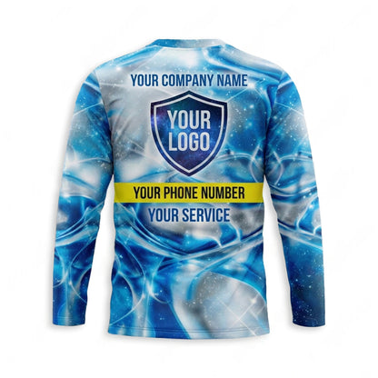 Custom Bleach-Resistant Pressure Washing Uniform Shirt 098