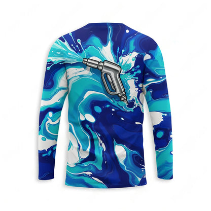 Custom Bleach-Resistant Pressure Washing Uniform Shirt 103