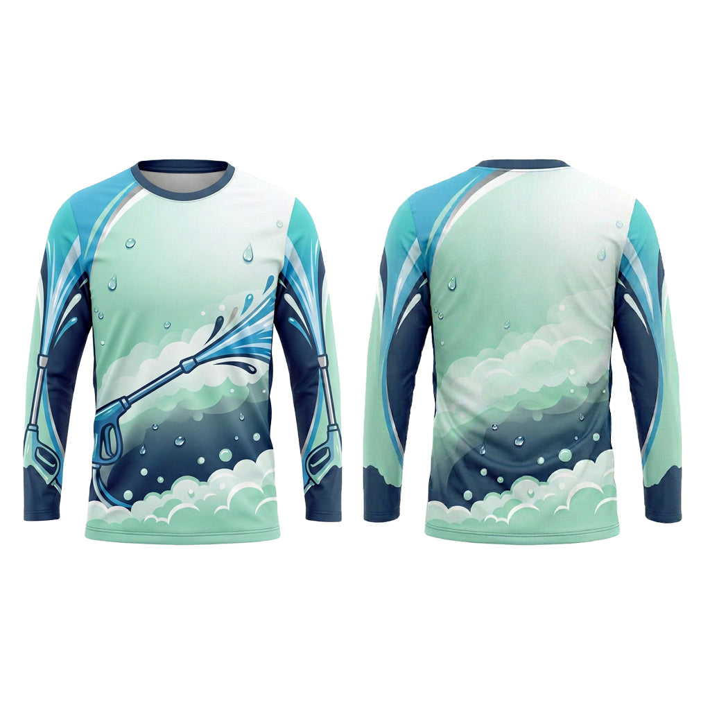 Custom Siding Clean Service Pressure Washing Shirt