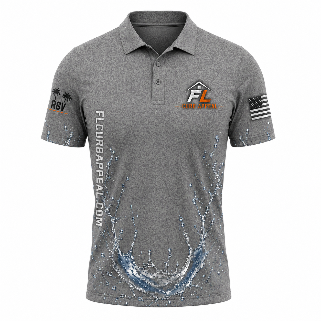 Custom FL Curb Appeal Pressure Washing Shirt