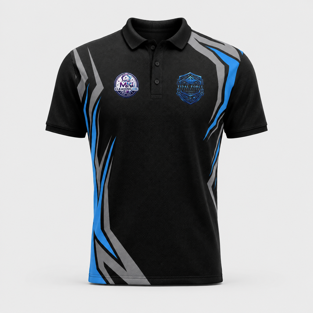 Custom Tidal Force Exteriors Pressure Washing Shirt