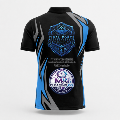 Custom Tidal Force Exteriors Pressure Washing Shirt