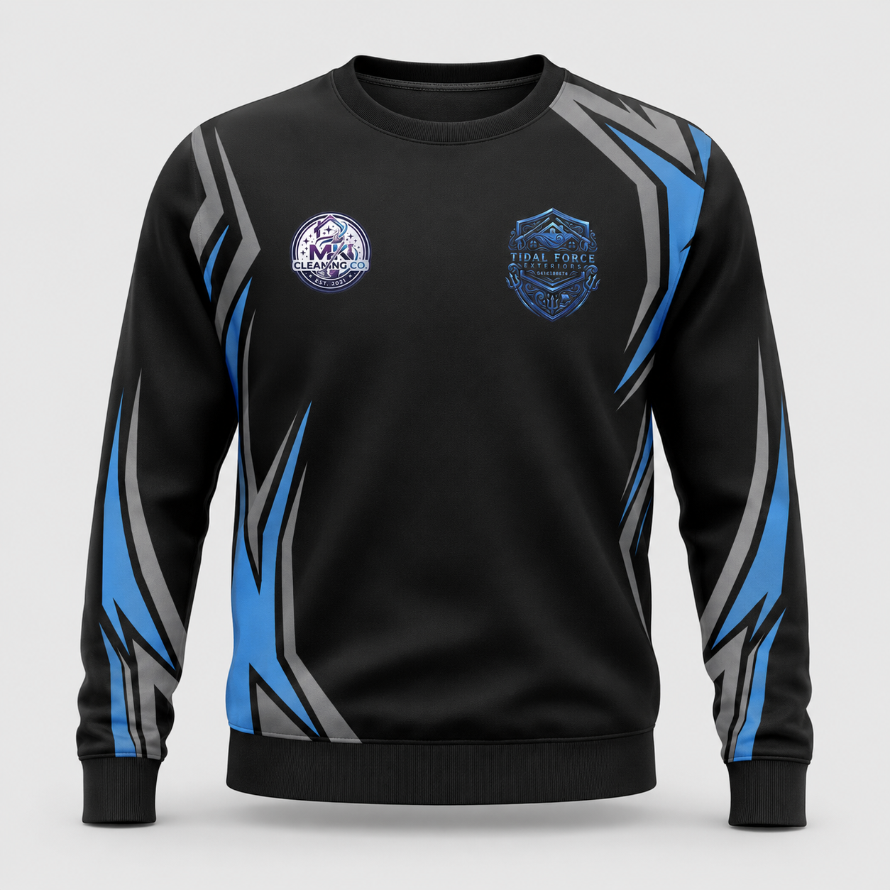 Custom Tidal Force Exteriors Pressure Washing Shirt