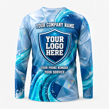 Custom Bleach-Resistant Pressure Washing Uniform Shirt 175