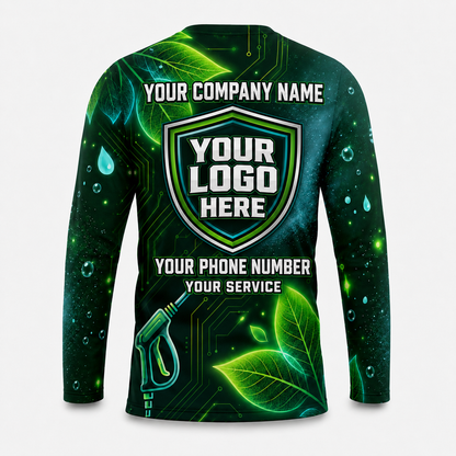 Custom Bleach-Resistant Pressure Washing Uniform Shirt 181