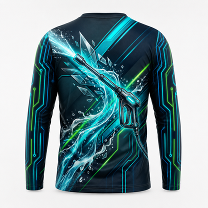 Custom Bleach-Resistant Pressure Washing Uniform Shirt 177