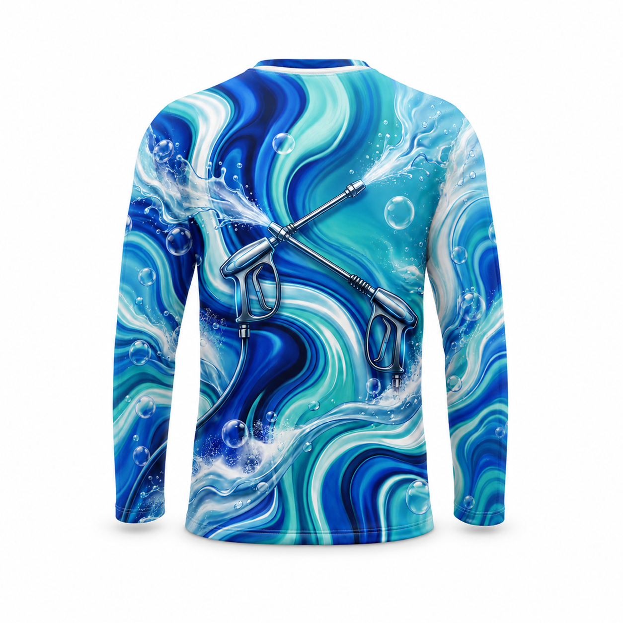 Custom Bleach-Resistant Pressure Washing Uniform Shirt 179