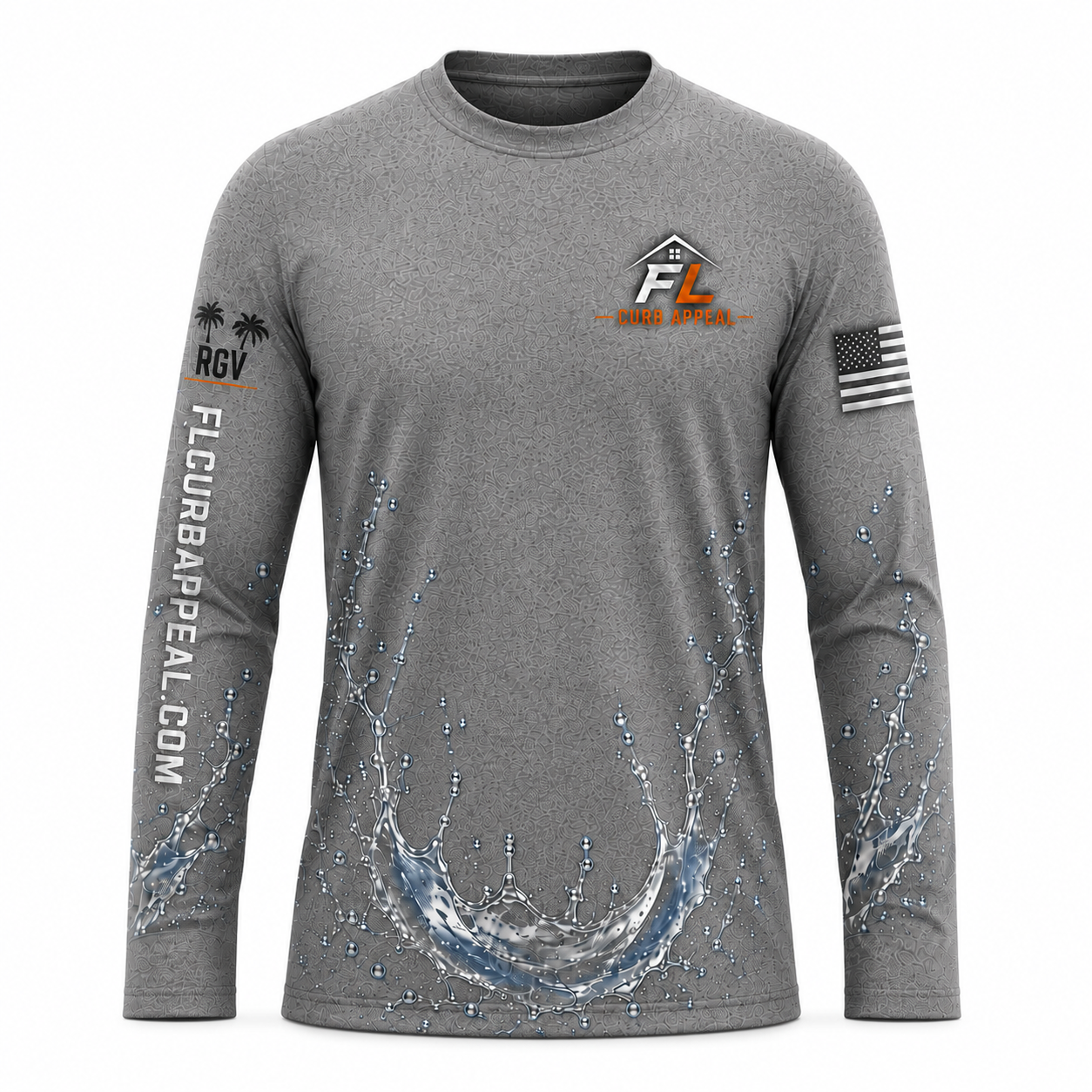 Custom FL Curb Appeal Pressure Washing Shirt