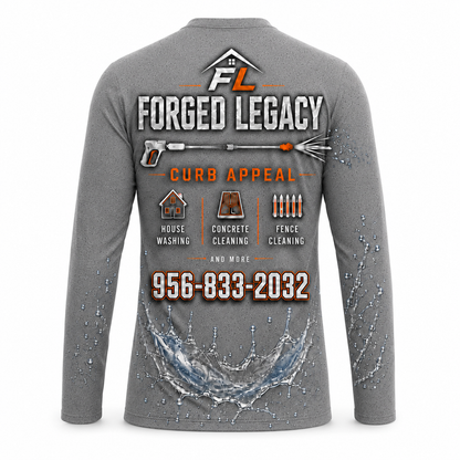 Custom FL Curb Appeal Pressure Washing Shirt