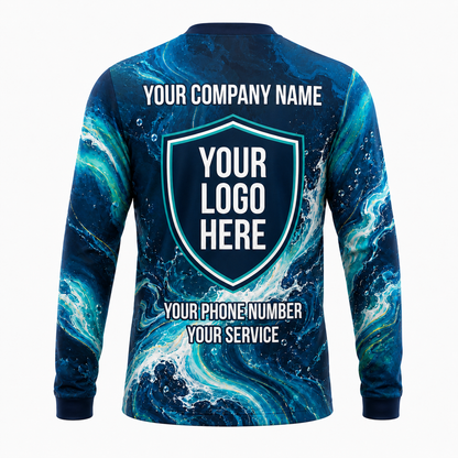 Custom Bleach-Resistant Pressure Washing Uniform Shirt 169