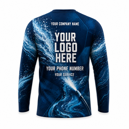 Custom Bleach-Resistant Pressure Washing Uniform Shirt 171