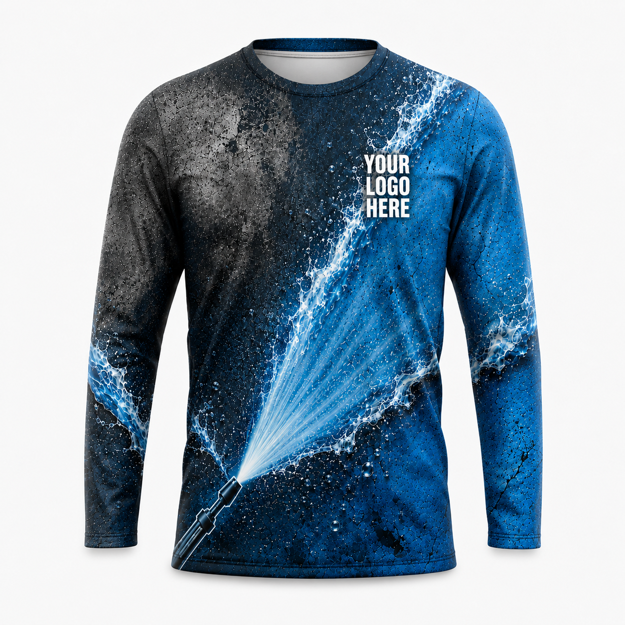 Custom Bleach-Resistant Pressure Washing Uniform Shirt 173