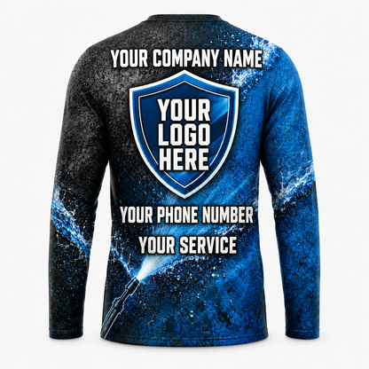 Custom Bleach-Resistant Pressure Washing Uniform Shirt 173