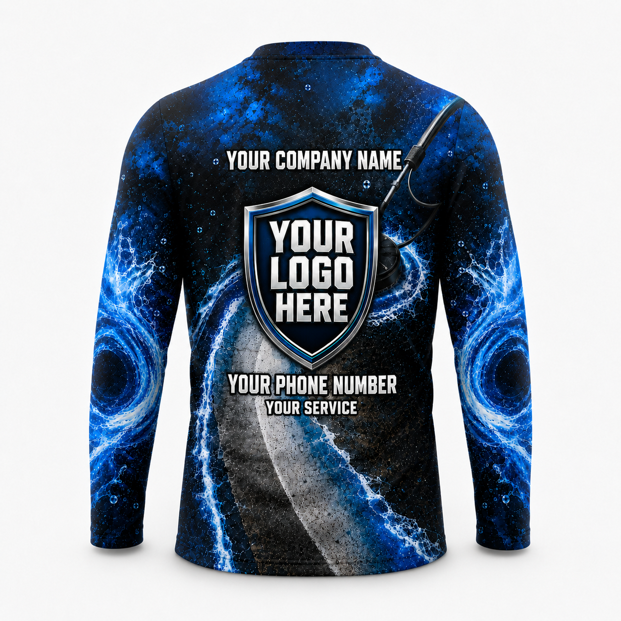 Custom Bleach-Resistant Pressure Washing Uniform Shirt 174