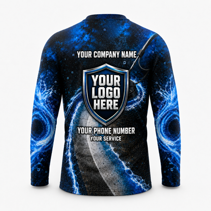 Custom Bleach-Resistant Pressure Washing Uniform Shirt 174