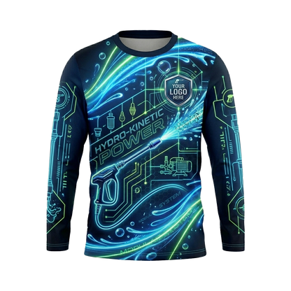 Custom Bleach-Resistant Pressure Washing Uniform Shirt 151