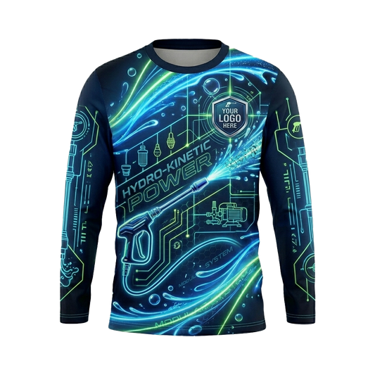 Custom Bleach-Resistant Pressure Washing Uniform Shirt 151