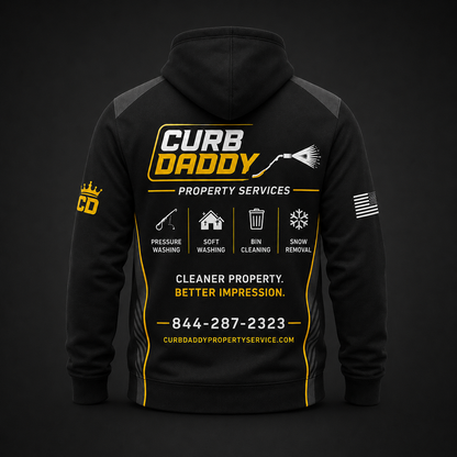 Custom Curb daddy property services Pressure Washing Shirt