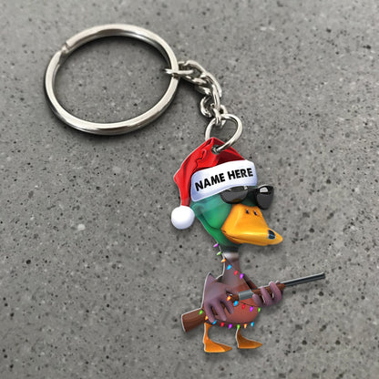 MollyTee Personalized Funny Duck Hunting Acrylic Christmas Ornament Custom Gift for Hunters & Outdoor Lovers - image 1