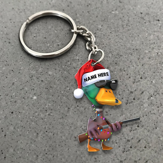 MollyTee Personalized Funny Duck Hunting Acrylic Christmas Ornament Custom Gift for Hunters & Outdoor Lovers - image 1