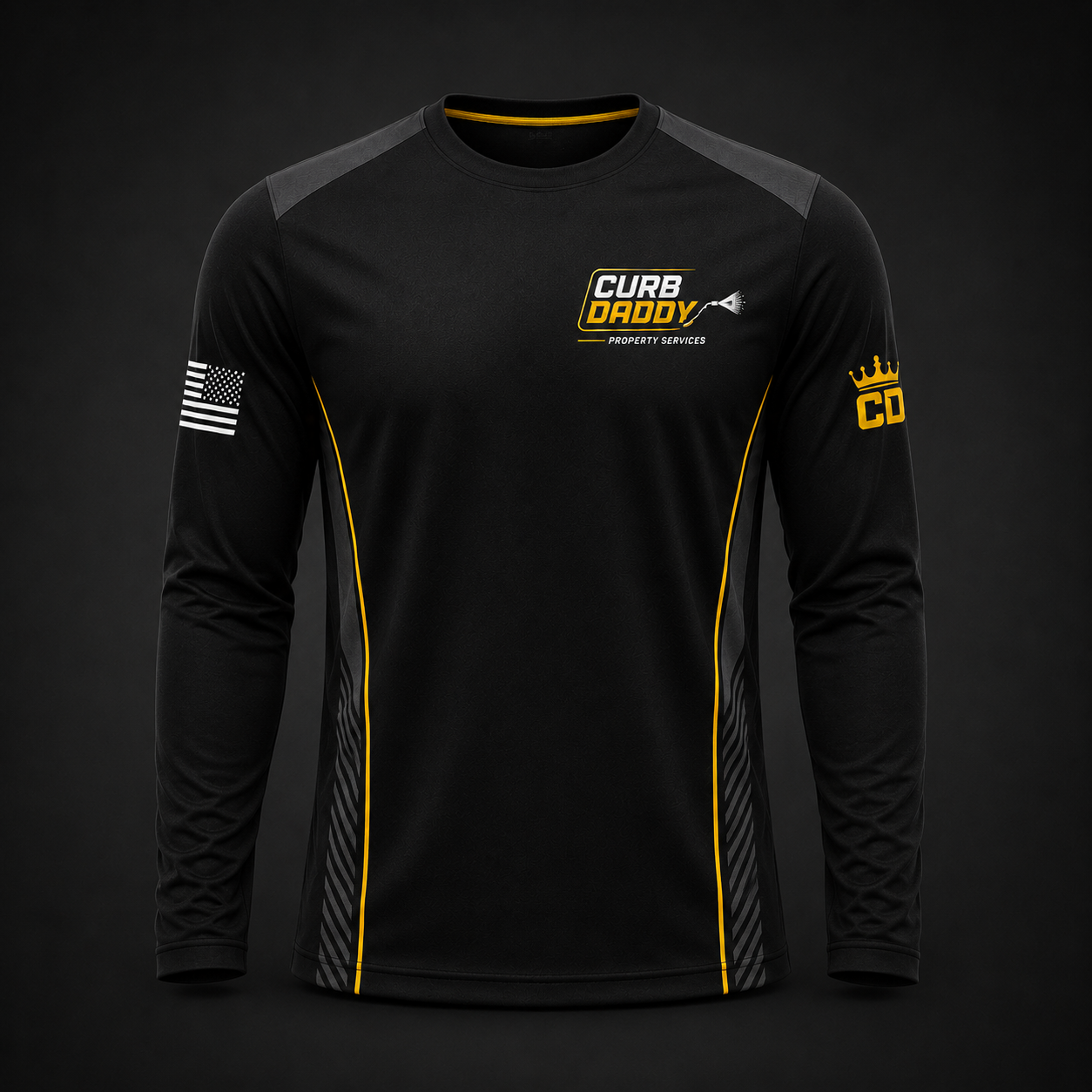 Custom Curb daddy property services Pressure Washing Shirt