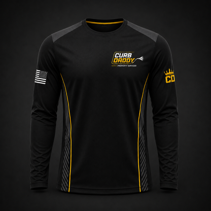 Custom Curb daddy property services Pressure Washing Shirt