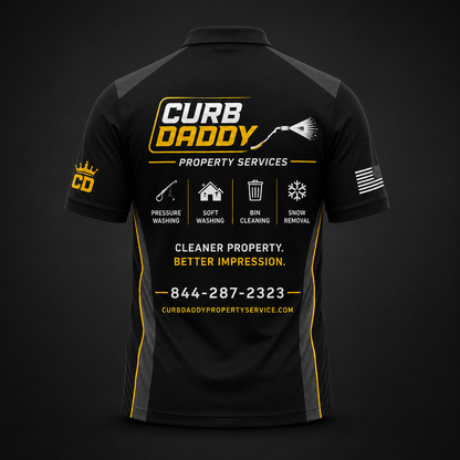 Custom Curb daddy property services Pressure Washing Shirt
