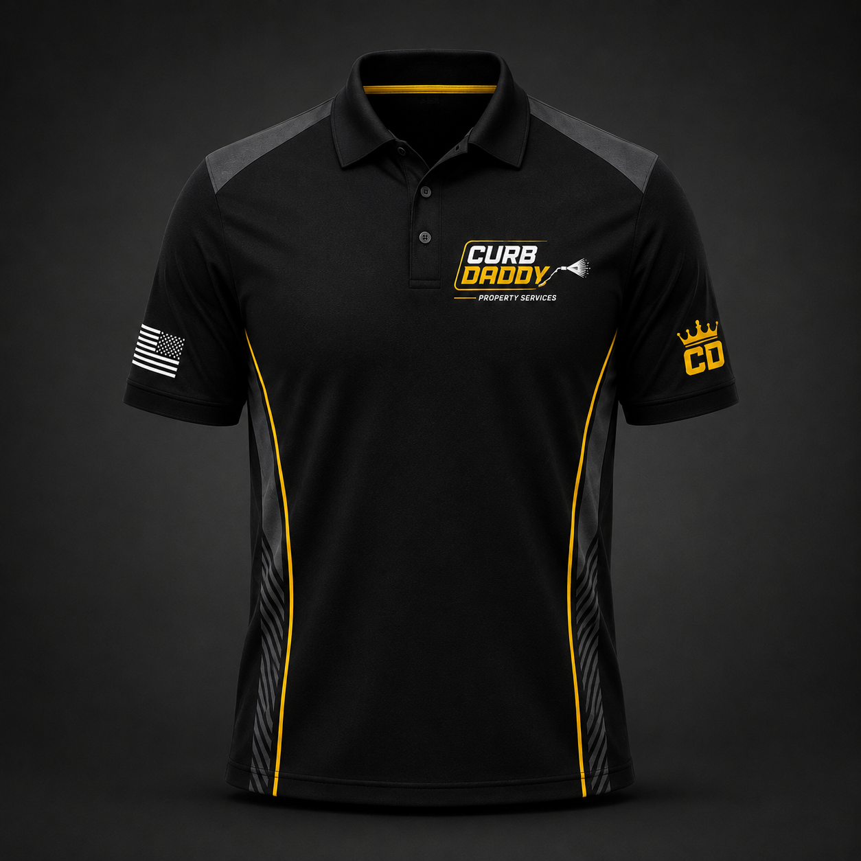 Custom Curb daddy property services Pressure Washing Shirt