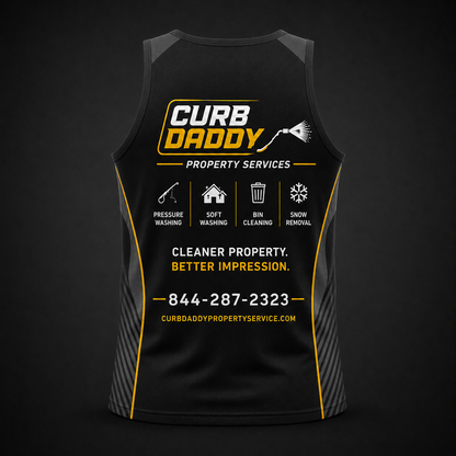 Custom Curb daddy property services Pressure Washing Shirt
