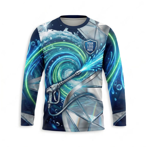 Custom Bleach-Resistant Pressure Washing Uniform Shirt 102