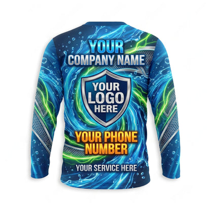 Custom Bleach-Resistant Pressure Washing Uniform Shirt 111
