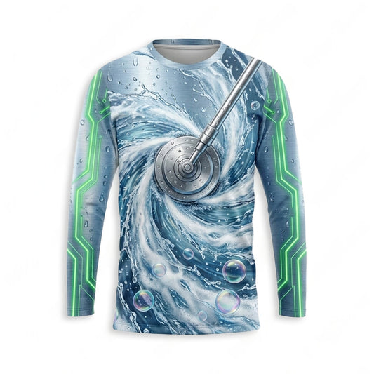 Custom Bleach-Resistant Pressure Washing Uniform Shirt 099
