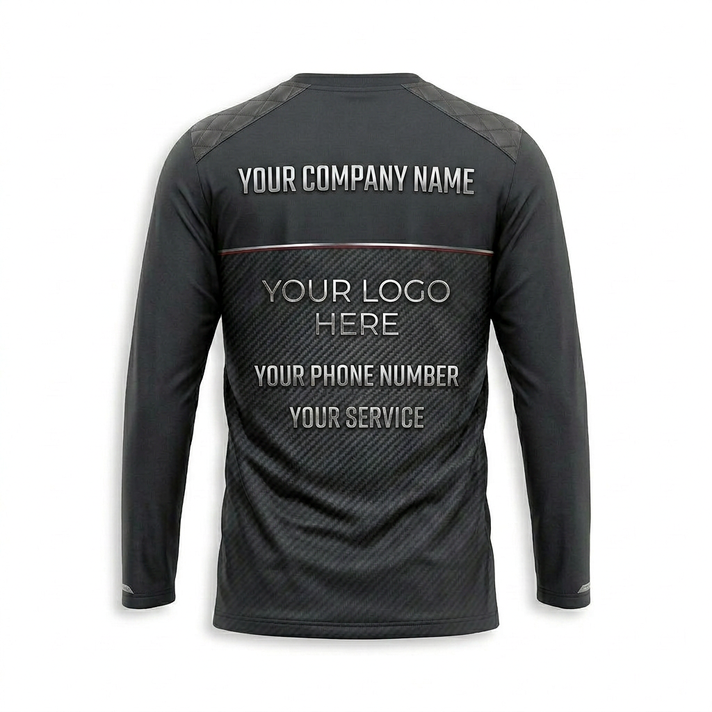 Custom Automotive Work Uniform Shirt 003 - Back