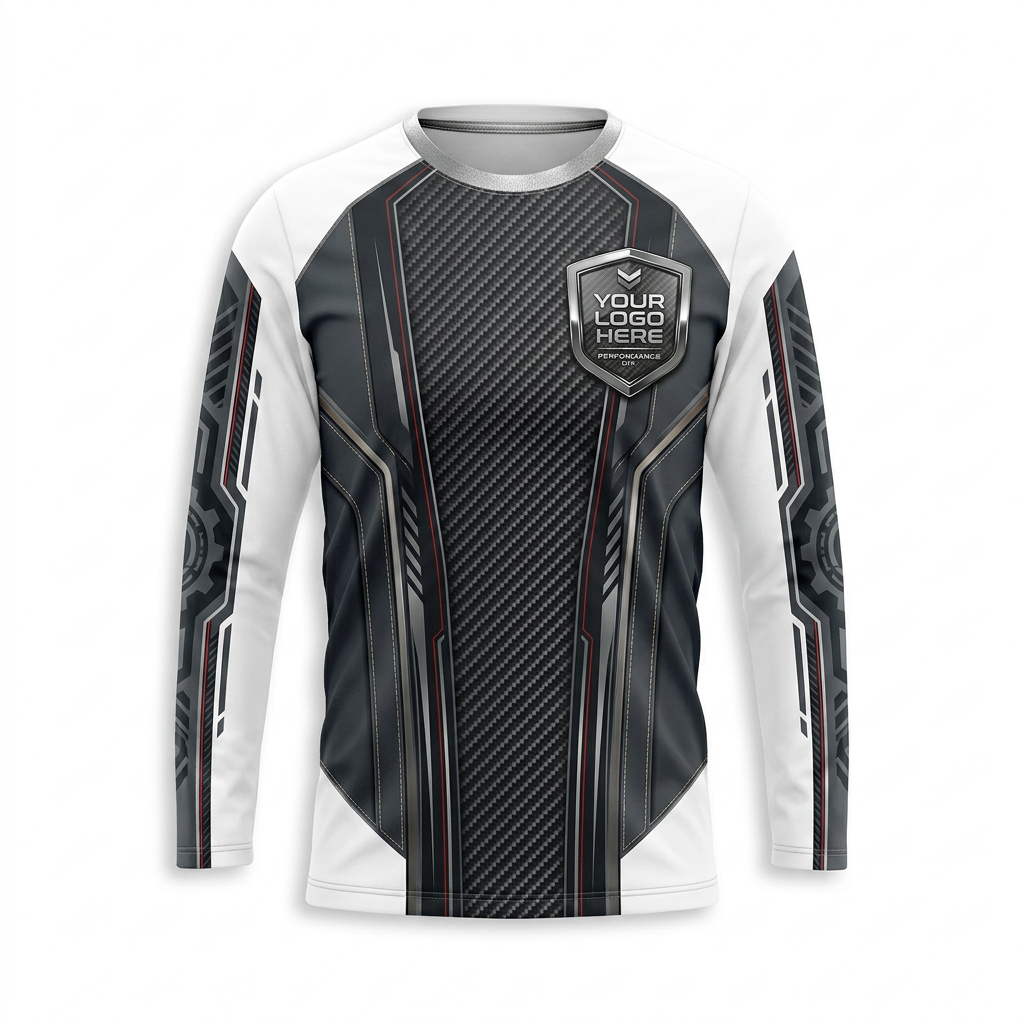 Custom Automotive Work Uniform Shirt 004 - Front