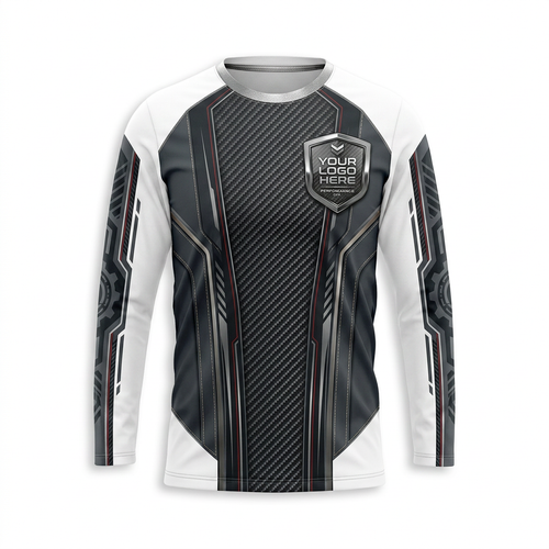 Custom Automotive Work Uniform Shirt 004 - Front