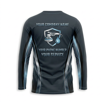 Custom Automotive Work Uniform Shirt 005 - Back