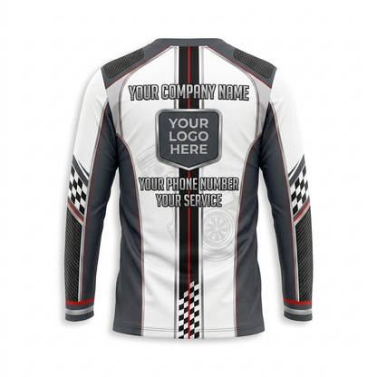 Custom Automotive Work Uniform Shirt 006 - Front