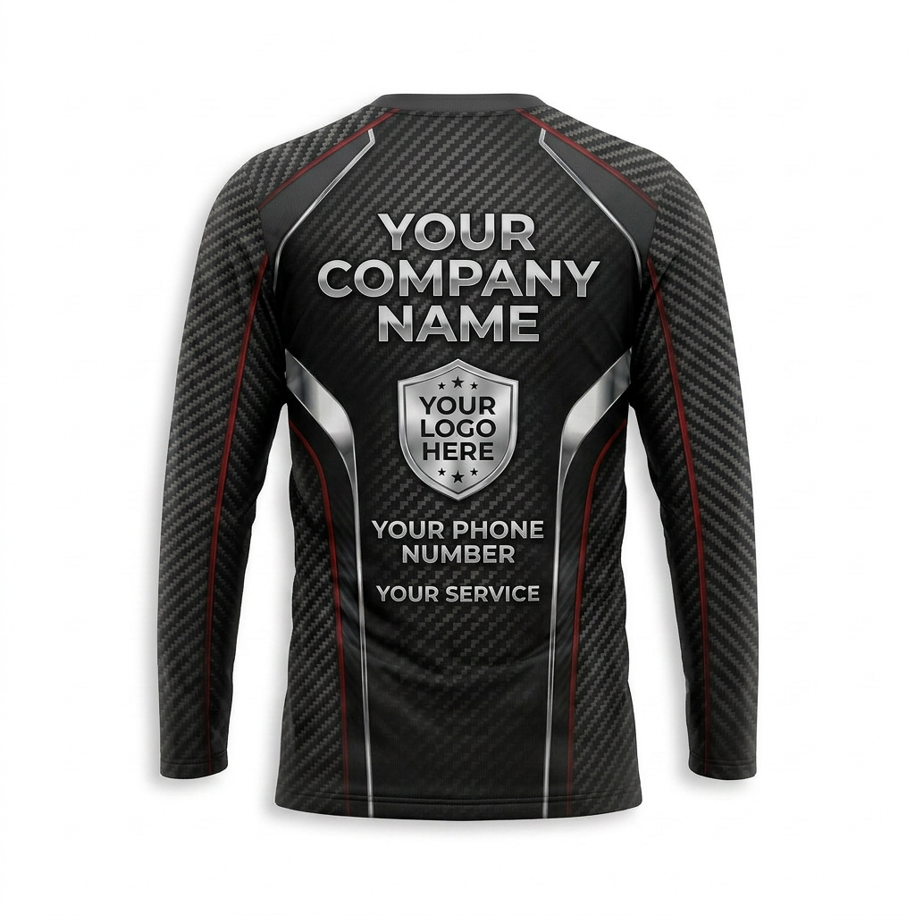 Custom Automotive Work Uniform Shirt 007 - Front