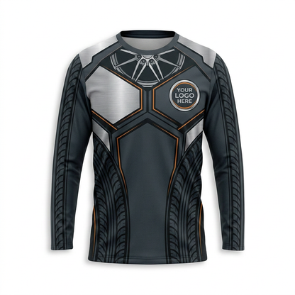 Custom Automotive Work Uniform Shirt 008 - Front