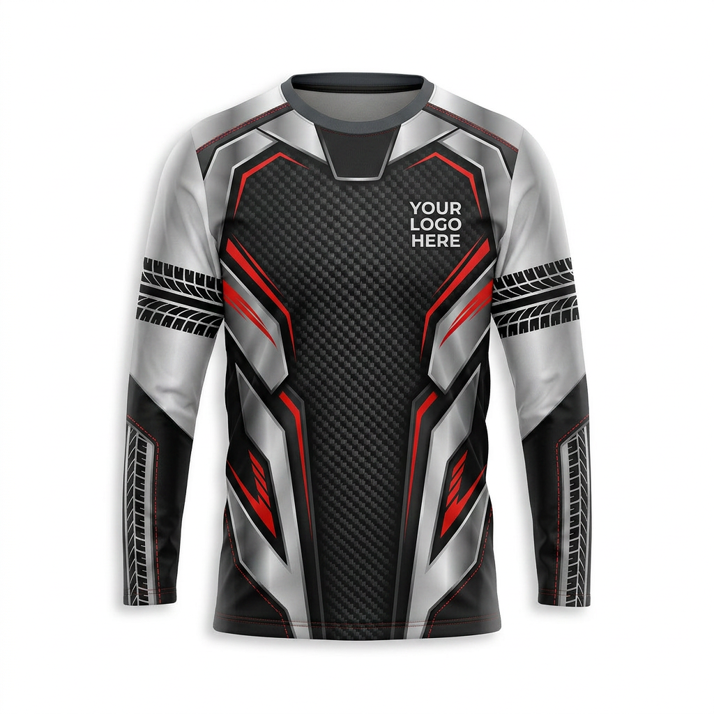 Custom Automotive Work Uniform Shirt 009 - Front