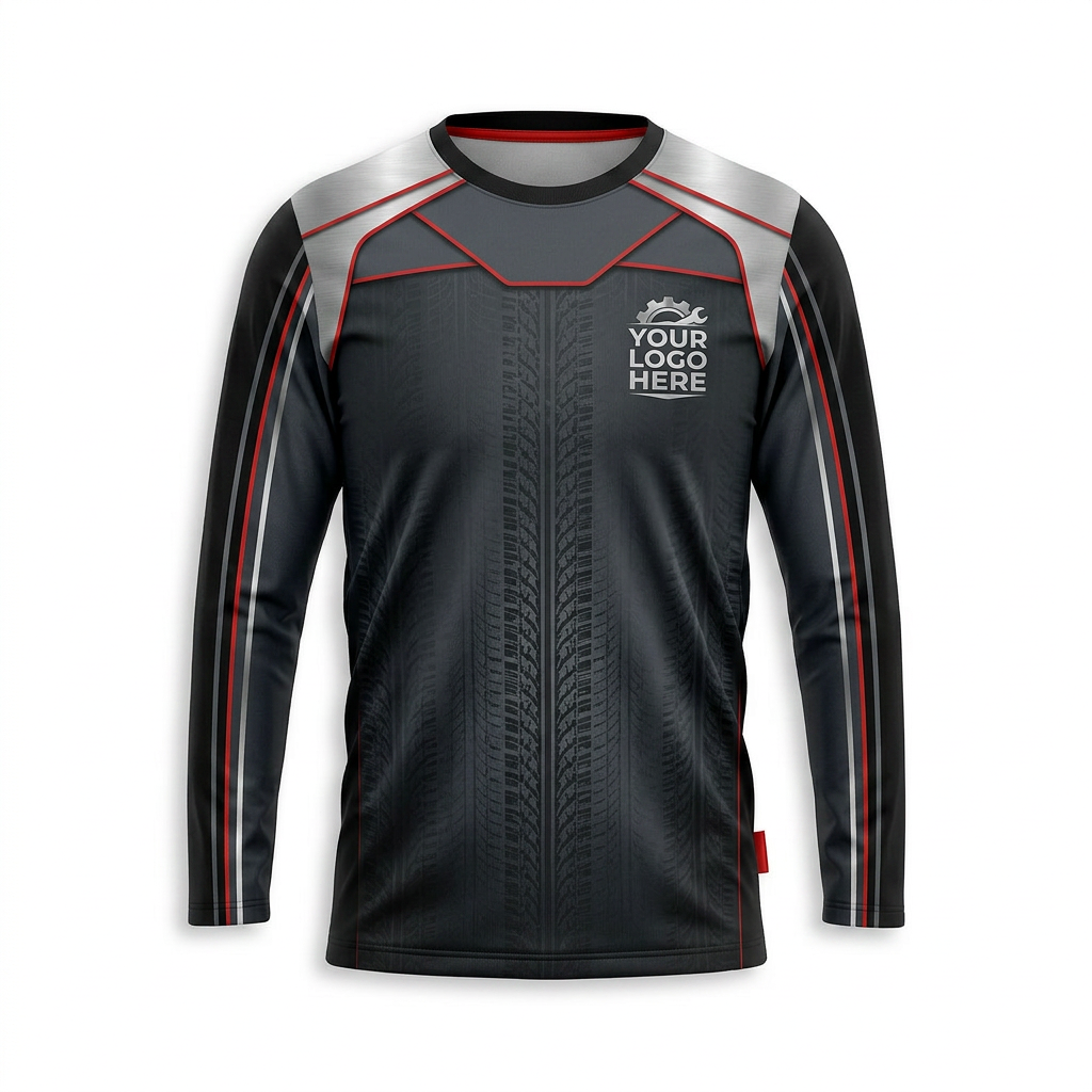 Custom Automotive Work Uniform Shirt 013 - Back