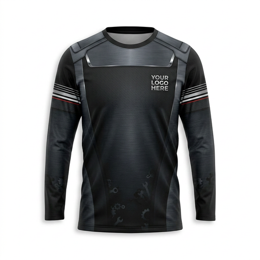 Custom Automotive Work Uniform Shirt 014 - Back