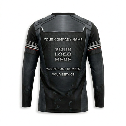 Custom Automotive Work Uniform Shirt 014 - Front
